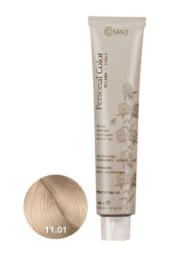 Cosmo Personal Color farba do włosów 11.01 SZARY JASNY PLATYNOWY BLOND