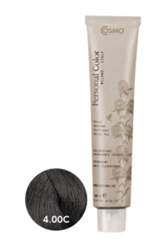 Cosmo Personal Color farba do włosów 4.00C GŁĘBOKI ZIMNY BRĄZ