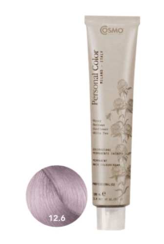 Cosmo Personal Color farba do włosów 12.6 SUPER PLATYNOWY CZERWONY BLOND