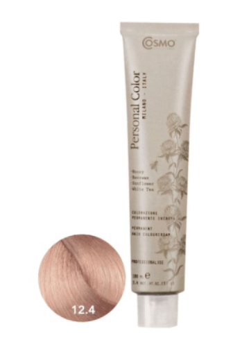 Cosmo Personal Color farba do włosów 12.4 SUPER PLATYNOWY MIEDZIANY BLOND