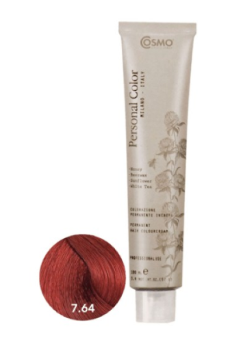 Cosmo Personal Color farba do włosów 7.64 KASZTANOWY RUDY BLOND