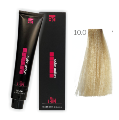 Color Action farba do włosów 10.0 100ml PLATYNOWY BLOND / PLATINUM BLOND