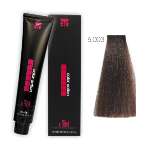 Color Action farba do włosów 6.003 100ml CIEMNY BLOND NATURALNIE ZŁOTY BAHIA