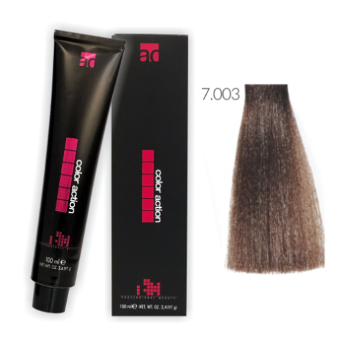 Color Action farba do włosów 7.003 100ml BLOND NATURALNIE ZŁOTY BAHIA