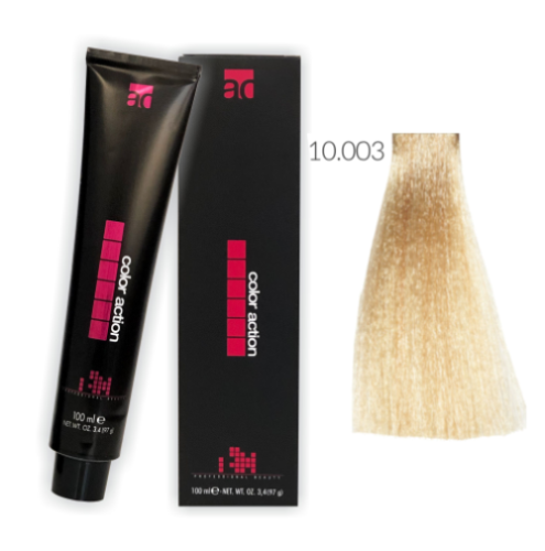 Color Action farba do włosów 10.003 100ml PLATYNOWY BLOND NATURALNIE ZŁOTY BAHIA