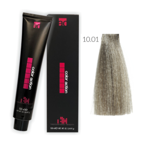 Color Action farba do włosów 10.01 100ml PLATYNOWY NATURALNIE POPIELATY