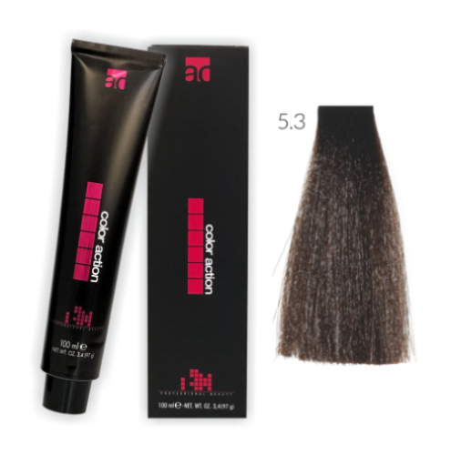 Color Action farba do włosów 5.3 100ml JASNY ZŁOTY BRĄZ