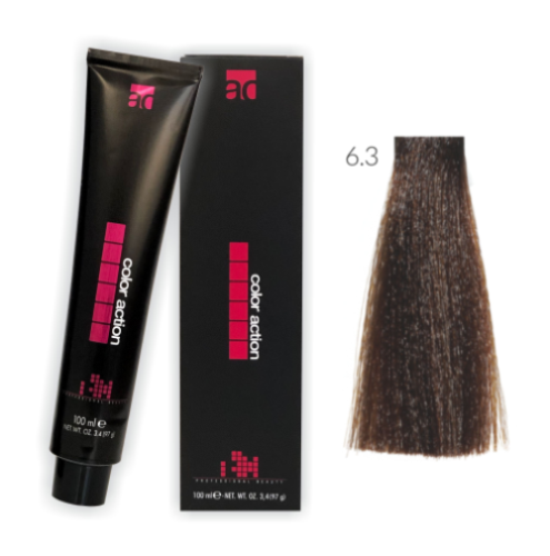 Color Action farba do włosów 6.3 100ml ZŁOTY CIEMNY BLOND
