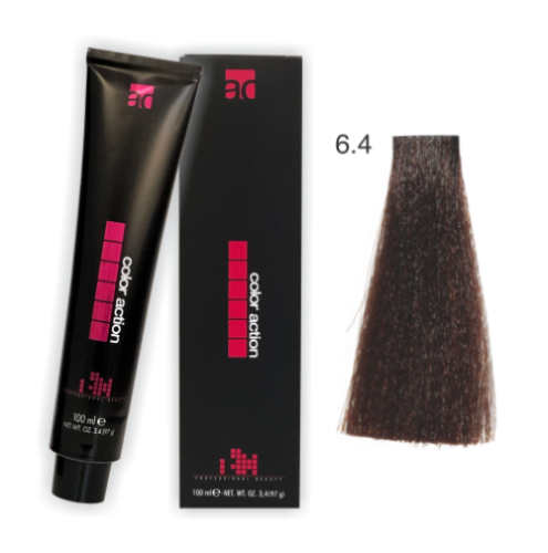 Color Action farba do włosów 6.4 100ml MIEDZIANY CIEMNY BLOND