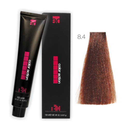 Color Action farba do włosów 8.4 100ml MIEDZIANY JASNY BLOND