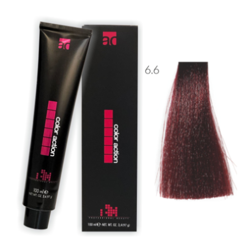 Color Action farba do włosów 6.6 100ml CZERWONY CIEMNY BLOND