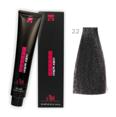 Color Action farba do włosów 2.2 100ml FIOLETOWY BRĄZ