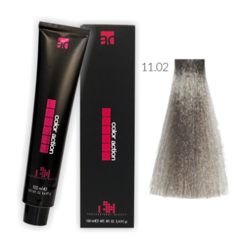 Color Action farba do włosów 11.02 100ml NATURALNIE FIOLETOWY JASNY PLATYNOWY BLOND