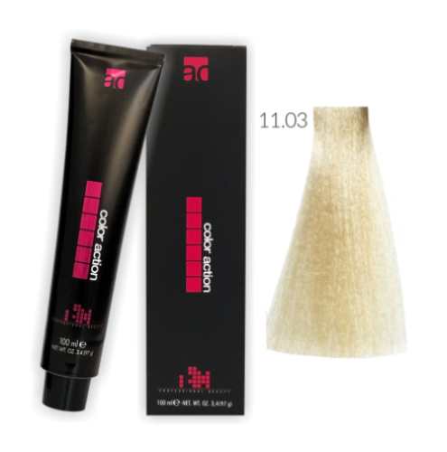 Color Action farba do włosów 11.03 100ml NATURALNIE ZŁOTY JASNY PLATYNOWY BLOND
