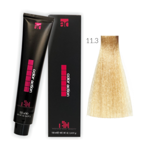 Color Action farba do włosów 11.3 100ml ZŁOTY JASNY PLATYNOWY BLOND