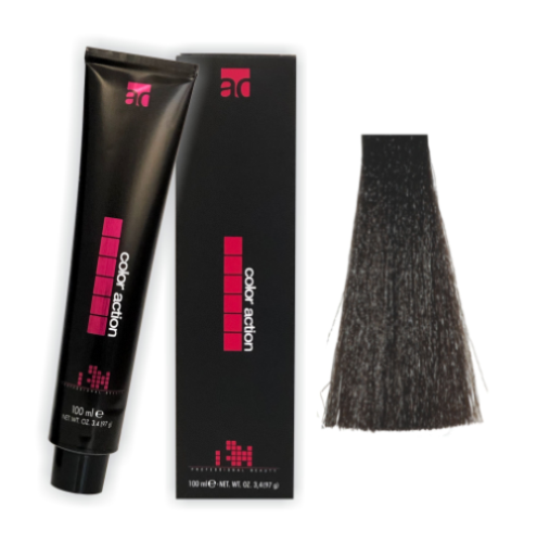 Color Action farba do włosów 4.00C 100ml INTENSYWNY ZIMNY BRĄZ