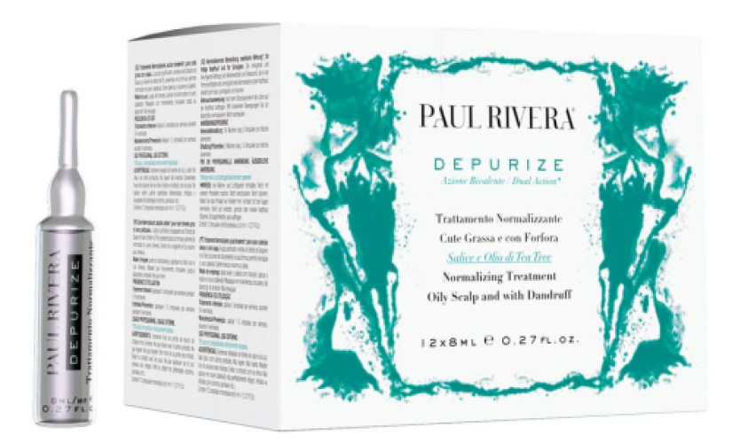 PAUL RIVERA DEPURIZE - Ampułki normalizujące o działaniu dwukierunkowym, ampułka  12x8ml