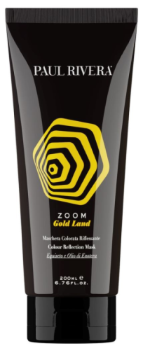 PAUL RIVERA ZOOM - maska koloryzująca bez amoniaku i utleniaczy 200ml GOLD LAND - Złoty blond