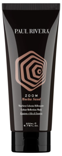 PAUL RIVERA ZOOM - maska koloryzująca bez amoniaku i utleniaczy 200ml MOKA - Mokka