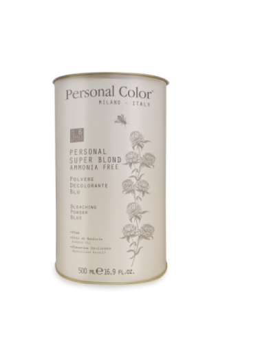 Cosmo Service Personal Color rozjaśniacz SUPER BLOND 6 tonów bez amoniaku "NIEBIESKI" 500g