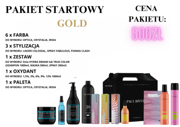 PAKIET STARTOWY - GOLD
