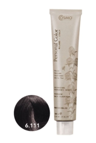 Cosmo Personal Color farba do włosów 6.111 INTENSYWNIE CIEMNY SZARY BLOND