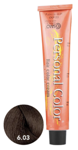 Cosmo Personal Color farba do włosów 6.03 ZŁOTY NATURALNY CIEMNY BLOND