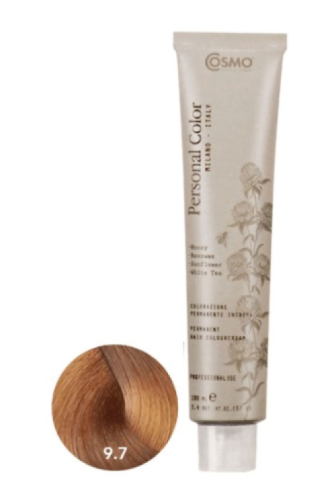 Cosmo Personal Color farba do włosów 9.7 TABACZKOWY BARDZO JASNY BLOND