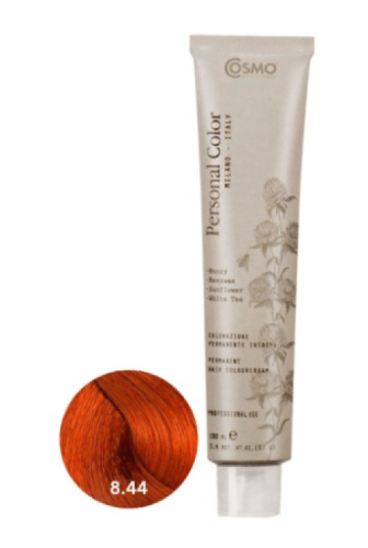 Cosmo Personal Color farba do włosów 8.44 NTENSYWNIE MIEDZIANY JASNY BLOND