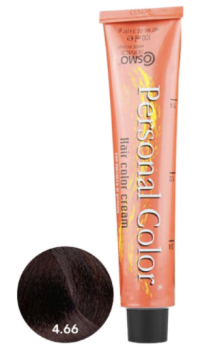 Cosmo Personal Color farba do włosów 4.66 INTENSYWNIE CZERWONY ORZECH