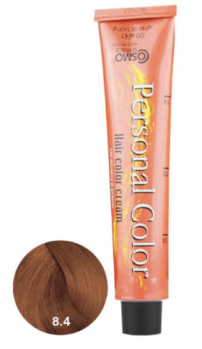 Cosmo Personal Color farba do włosów 8.4 MIEDZIANY JASNY BLOND