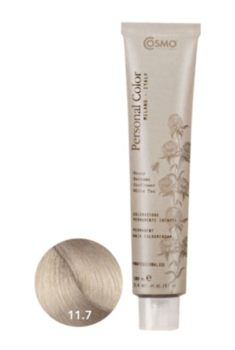 Cosmo Personal Color farba do włosów 11.7 TABACZKOWY JASNY PLATYNOWY BLOND