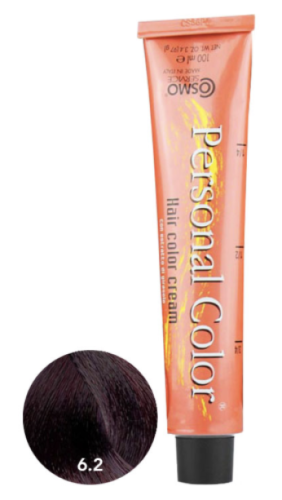 Cosmo Personal Color farba do włosów 6.2 FIOLETOWY CIEMNY BLOND