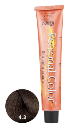 Cosmo Personal Color farba do włosów 4.3 ZŁOTY ORZECH