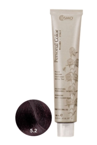 Cosmo Personal Color farba do włosów 5.2 FIOLETOWY JASNY ORZECH
