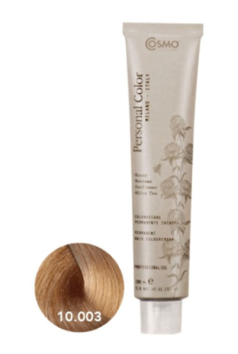 Cosmo Personal Color farba do włosów 10.003 PLATYNOWY BLOND NATURALNIE ZŁOTY BAHIA