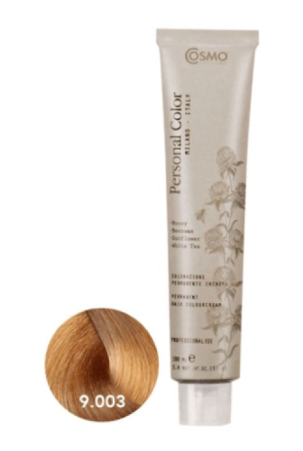 Cosmo Personal Color farba do włosów 9.003 BARDZO JASNY BLOND NATURALNIE ZŁOTY BAHIA