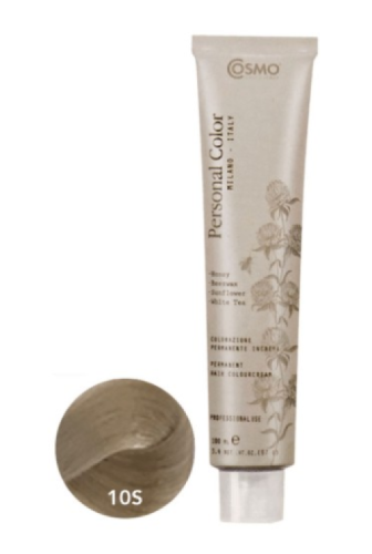 Cosmo Personal Color farba do włosów 10S SREBRNY PLATYNOWY BLOND