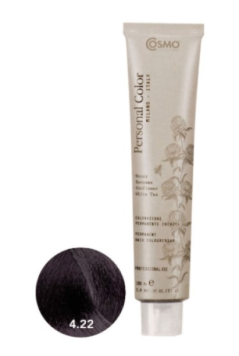 Cosmo Personal Color farba do włosów 4.22 INTENSYWNIE FIOLETOWY ORZECH