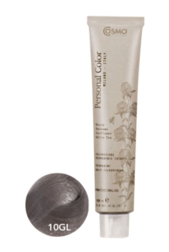 Cosmo Personal Color farba do włosów 10GL LAWENDOWO SZARY PLATYNOWY BLOND