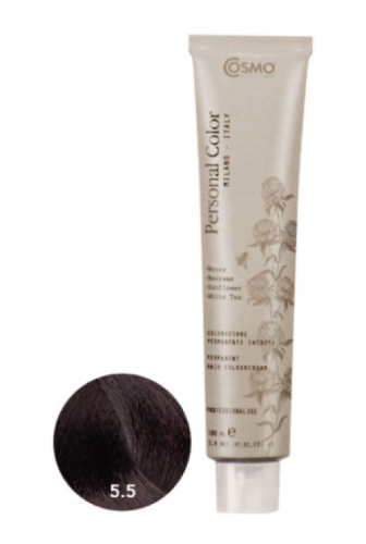 Cosmo Personal Color farba do włosów 5.5 MAHONIOWY JASNY BRĄZ