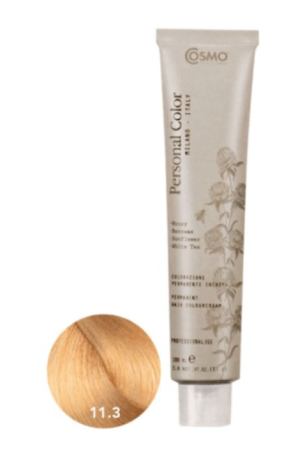 Cosmo Personal Color farba do włosów 11.3 ZŁOTY PLATYNOWY BLOND