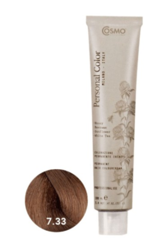 Cosmo Personal Color farba do włosów 7.33 INTENSYWNIE ZŁOTY BLOND