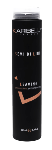 Karibelly Semi di lino Leaving Odżywka Krem zmiękcza i nawilża włosy, nadaje blask 250 ml