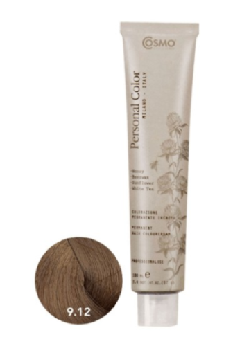 Cosmo Personal Color farba do włosów 9.12 PERŁOWY BARDZO JASNY BLOND