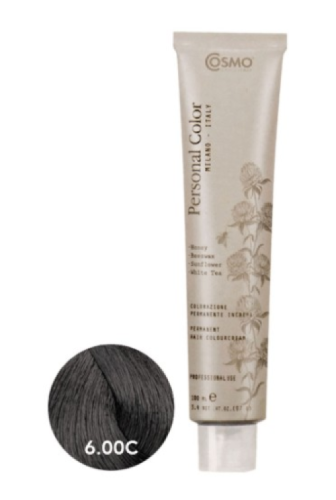 Cosmo Personal Color farba do włosów 6.00C INTENSYWNIE ZIMNY CIEMNY BLOND