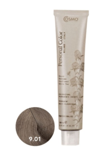 Cosmo Personal Color farba do włosów 9.01 ZIMNY NATURALNY BARDZO JASNY BLOND