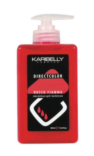 Karibelly Directcolor Rosso Fiamma ognista czerwień 400 ml