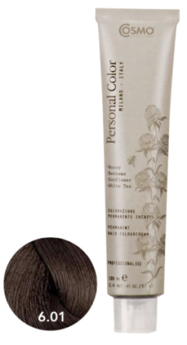 Cosmo Personal Color farba do włosów 6.01 ZIMNY NATURALNY CIEMNY BLOND