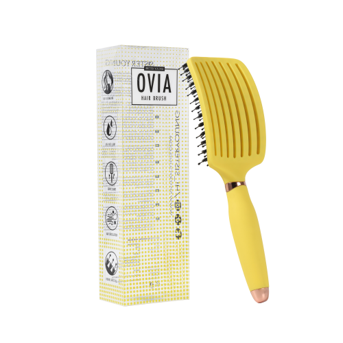 Sister Young OVIA BV Lemon – szczotka do włosów